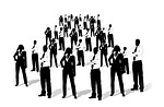 personal, silhouettes, human