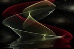sine dots, digital art, fractal