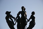 the four winds, sculpture, san pedro garza garcia
