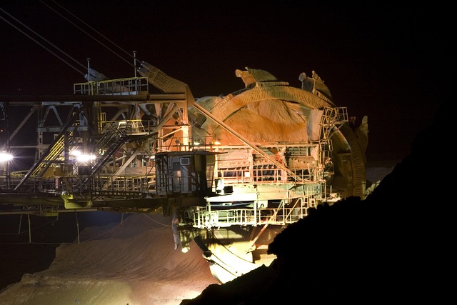 Free Brown Coal Open Pit Mining photo and picture