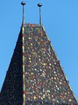 roof, spire, building