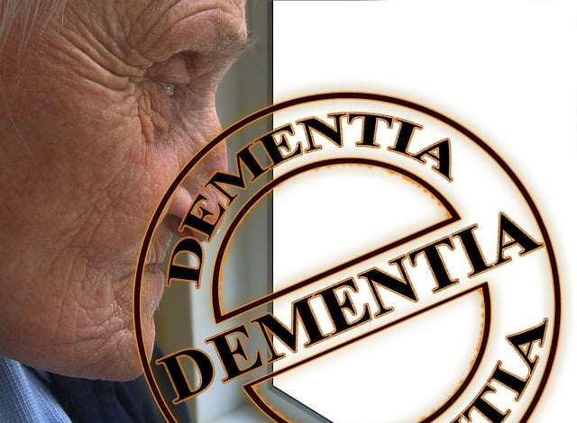 Free maintenance dementia woman illustration