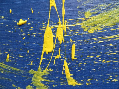 Schilderen, Kunst, Kunstwerk, Blauw