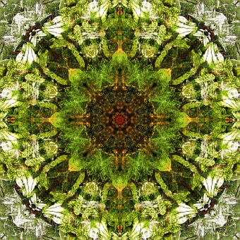 Kaleidoskop, Digitale Kunst, Muster