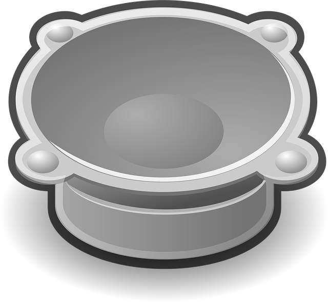Free speaker music sound vector