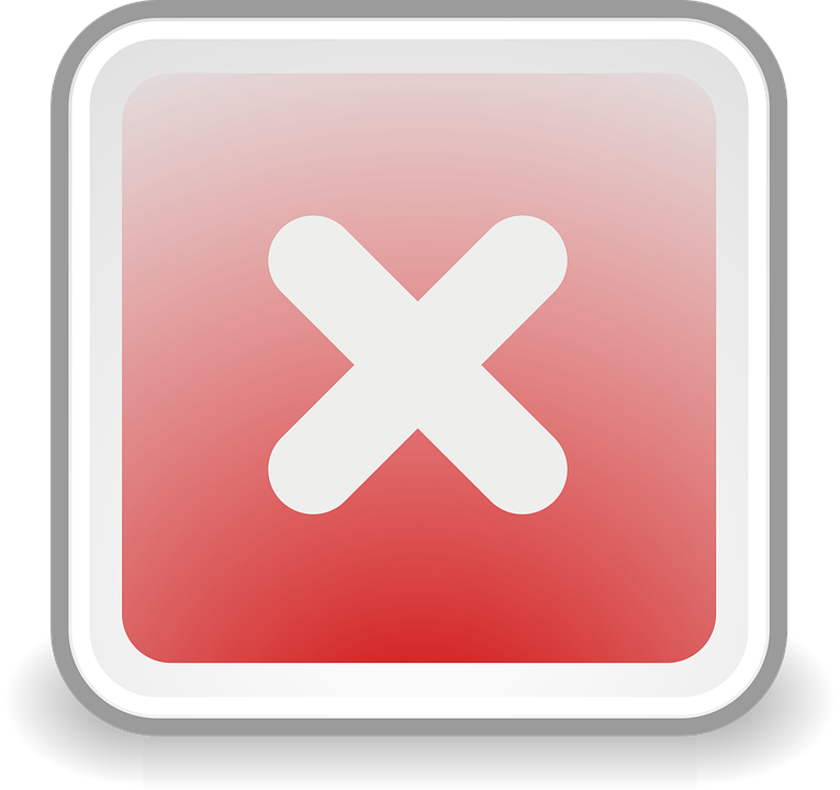取消 中止 停止 - 免费矢量图形Pixabay
