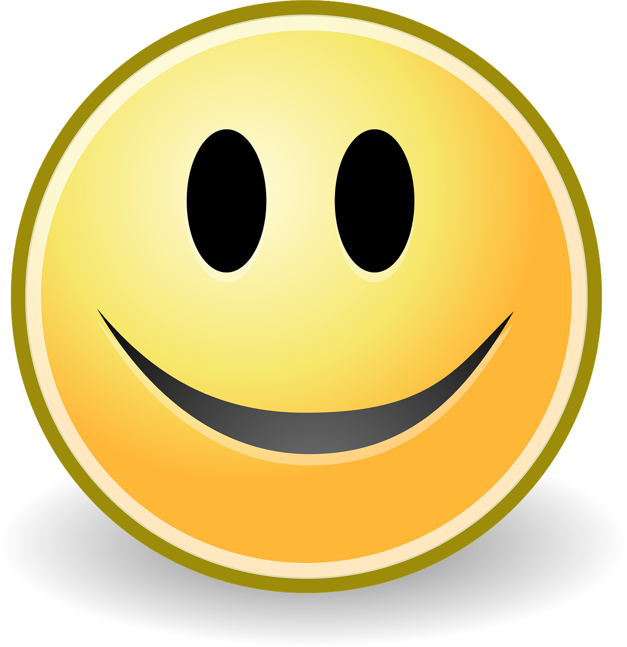Gratis Vektorgrafik Smil Smiley Glad Gul Ansigt Gratis Billede 