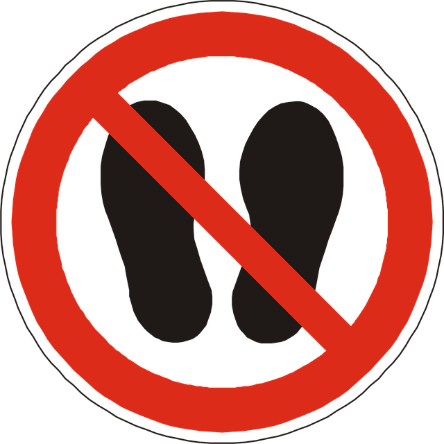 Free step walk stand vector