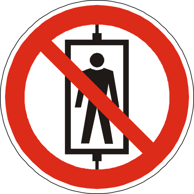 Free transport people prohibited illustration