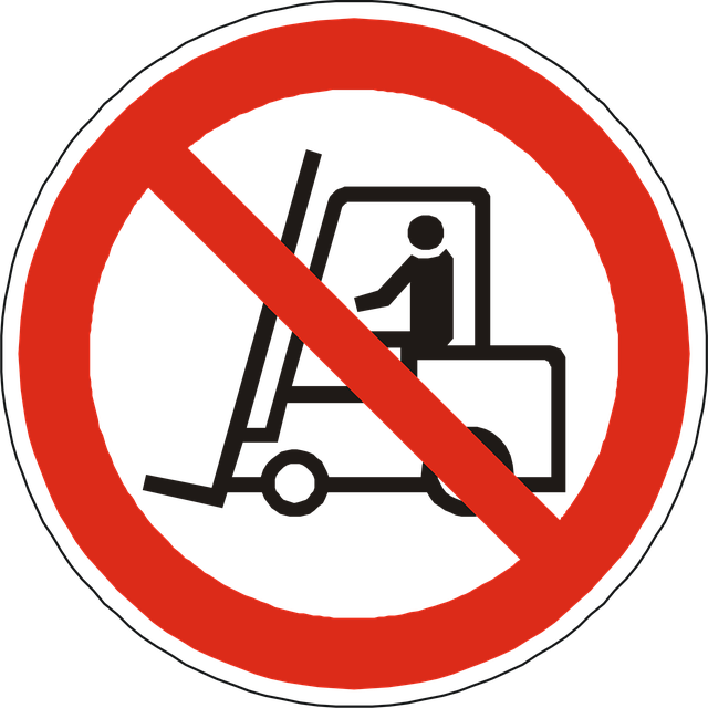 Free vehicle handling prohibited forbidden illustration
