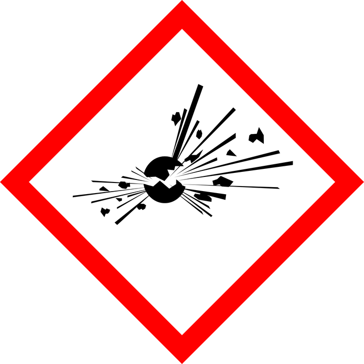 Free vector graphic explosive explosion warning free image on
