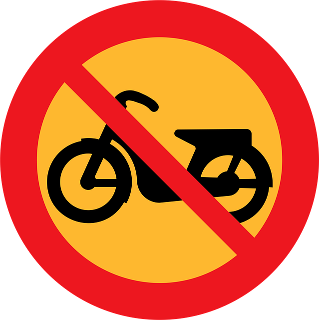 Motor Sepeda, Sepeda Motor, Dilarang