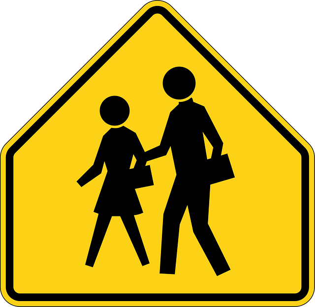 Free pedestrians walkway sidewalk vector