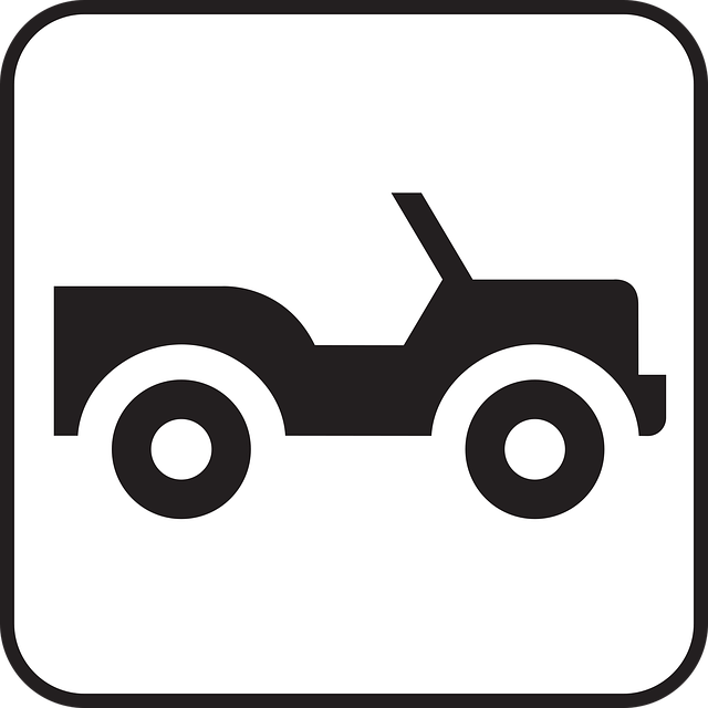 Free jeep car all-terrain vehicle illustration