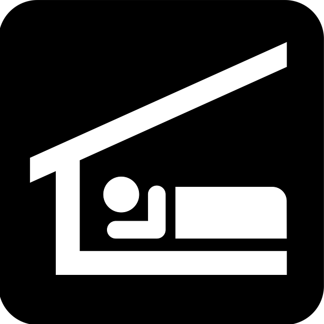 Free sleep stretcher roof vector