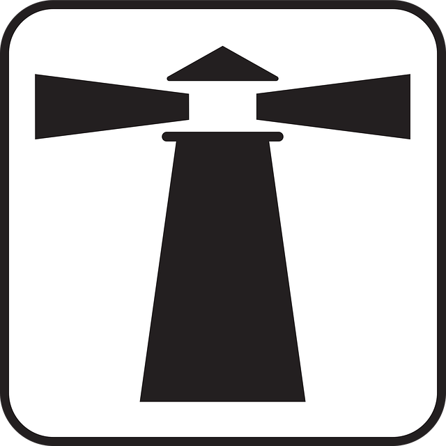 Free Beacon Lighthouse vector and picture