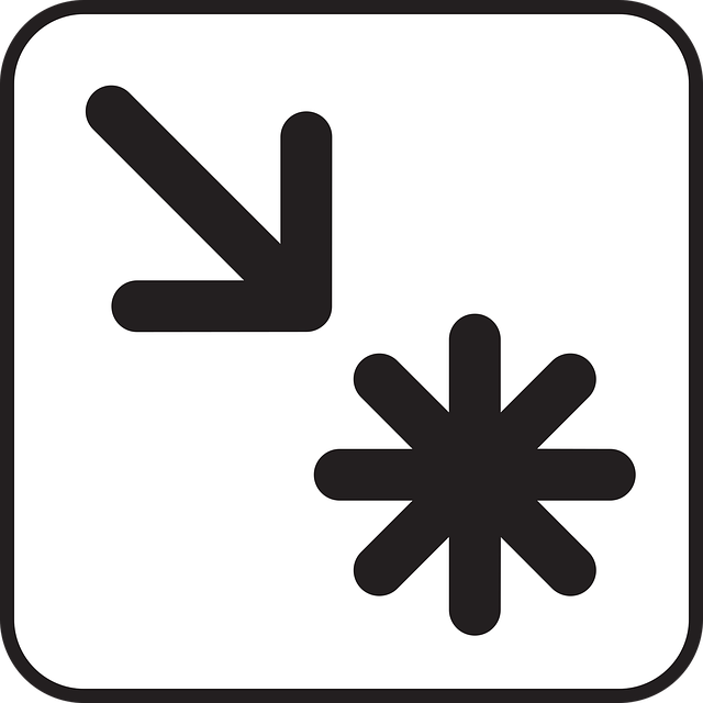 Free point of interest poi arrow vector