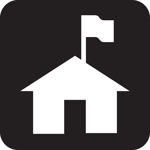 Free home house flag illustration