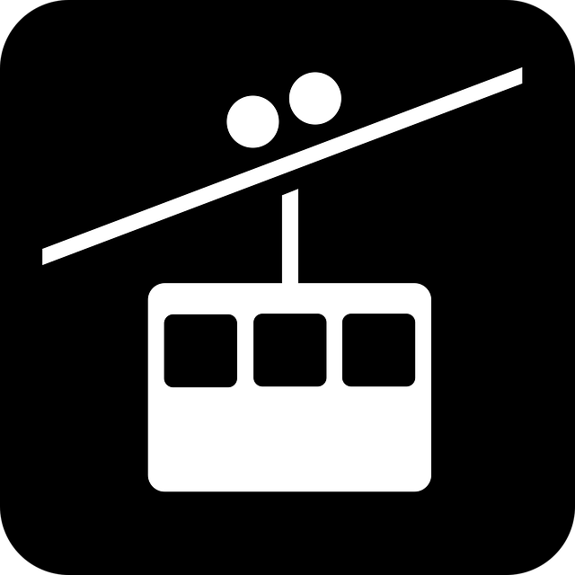Free cablecar cableway cable car illustration