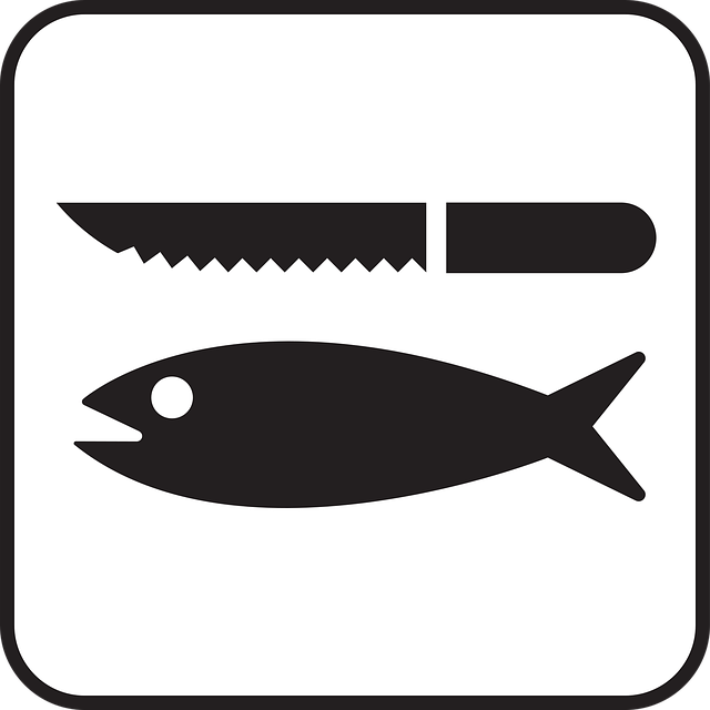 Free fish food seafood vector