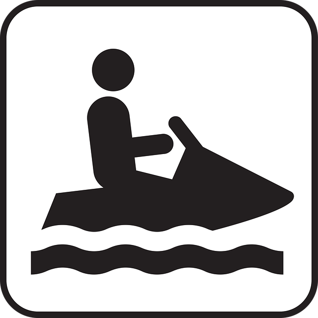 Free sea scooter water scooter recreation vector