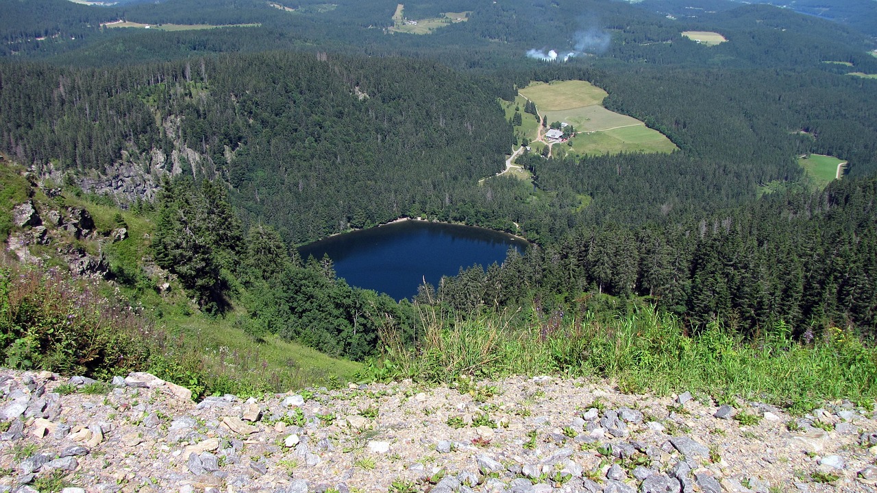 Feldberg Schwarzwald: Wandern, Bahn, Haus der Natur & Feldsee 2 Der Feldsee im Schwarzwald — eiszeitlicher Karsee am Fuß des Feldbergs