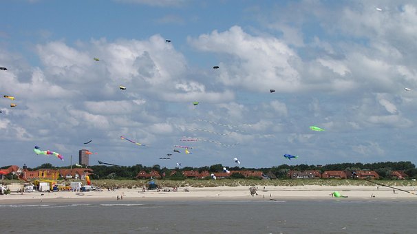 Sjovt, Flyvende, Drager Stiger, Natur