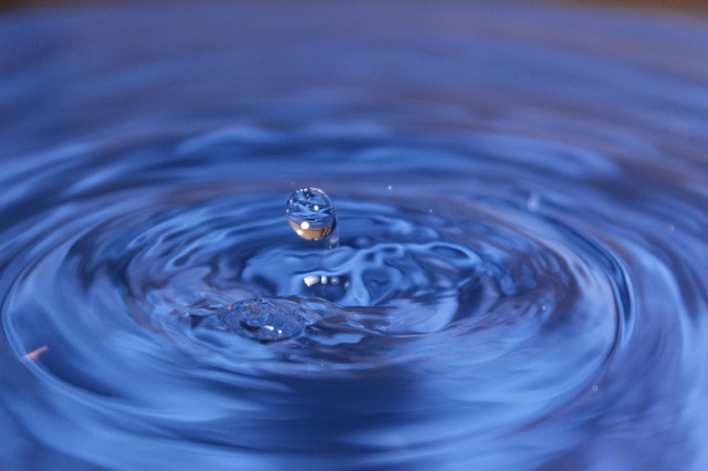 Druppels, Vloeistof, Blauw, Natuur