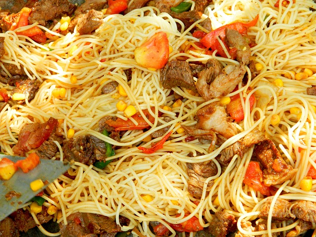 Free Pasta On The Plate Spaghetti photo and picture