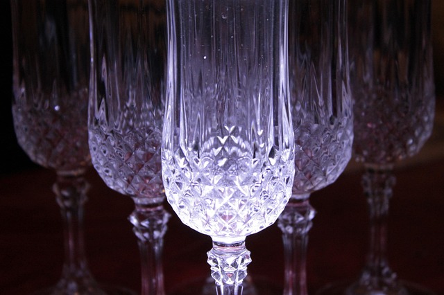 Blauw, Glas, Kunst, Kristal, Bril
