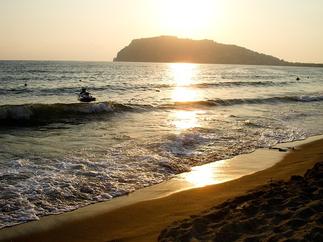 Free Sunset Beach photo and picture