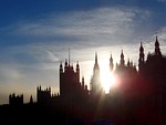 london, briton, sunset