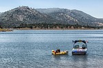new hogan lake, california, boats