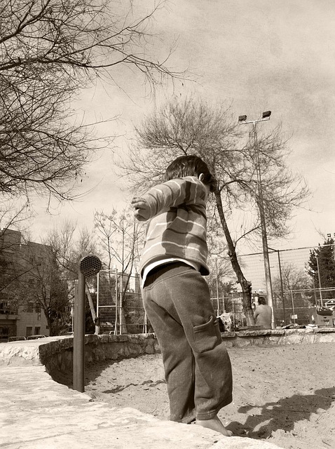 Niño, Saltar, Salto, Niños, Jugar
