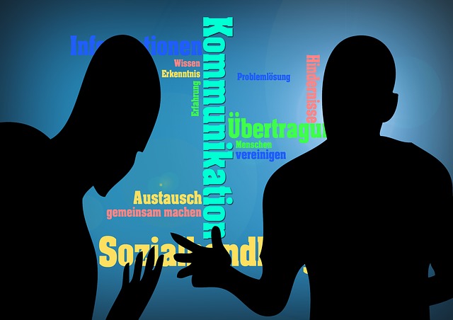 Free meeting exchange of information communication illustration