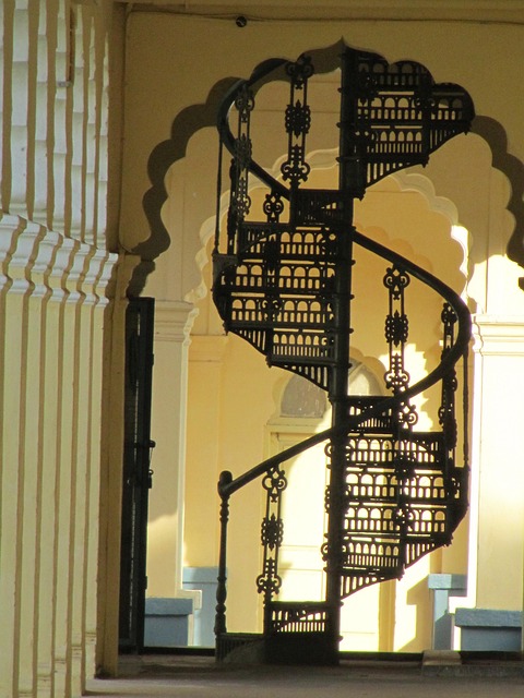 Free Spiral Staircase Twisted photo and picture
