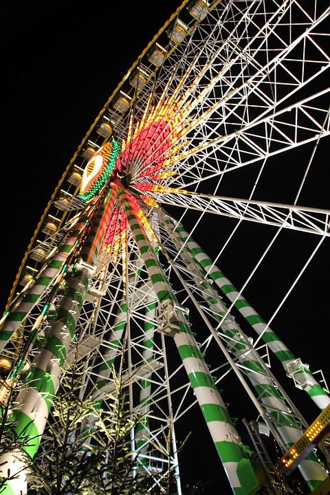 Ferris Wheel Fair Rides Folk - Free photo on Pixabay