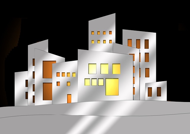 Free architecture city house illustration
