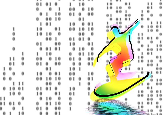 Free surfing www internet illustration