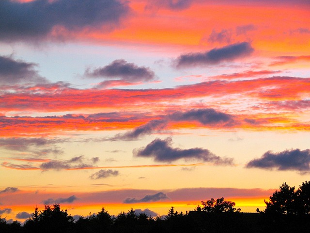 Free Sunset Evening Sky photo and picture