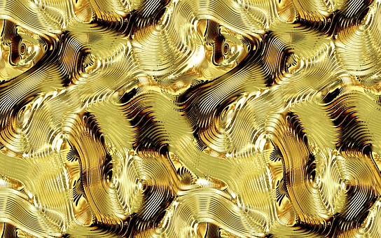 Abstract, Textură, Aur, Strălucitor