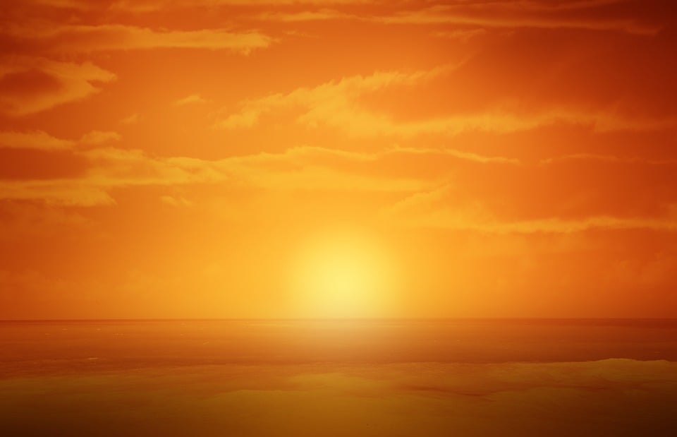 Download Sunset Sun Orange RoyaltyFree Stock Illustration Image Pixabay