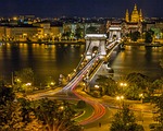 chain bridge, budapest, hungary