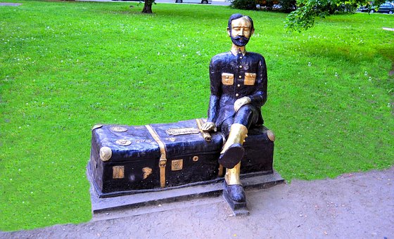 Seta, Socha, Januára Czekanowski, Park