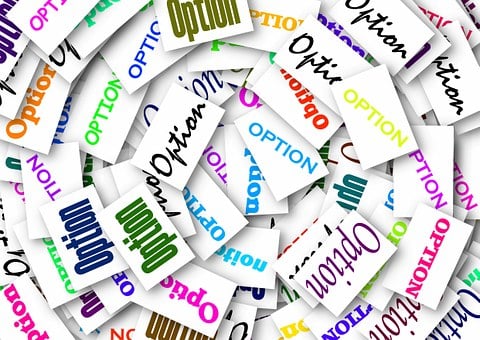 Option, Many, Selection, Chance, List