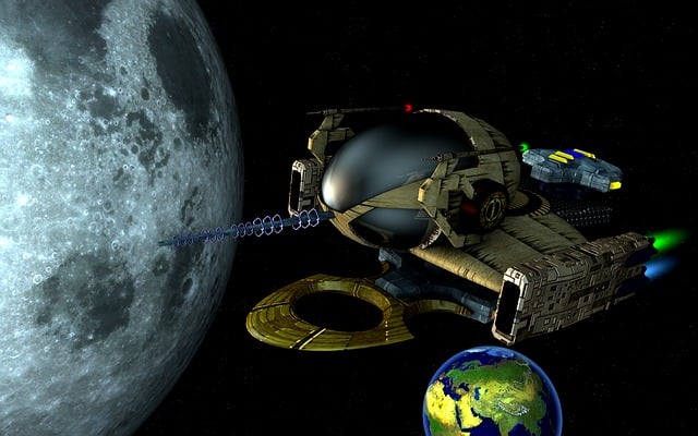 Free Spaceship Universe illustration and picture