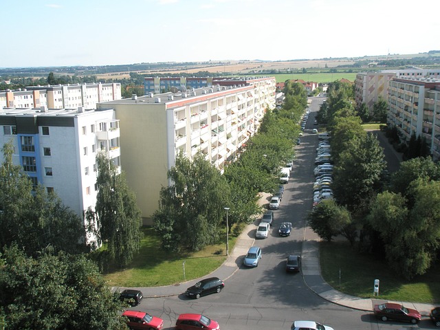 Dresden, Zschertnitz, Fågelperspektiv