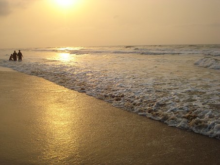 Free Beach Sunrise photo and picture