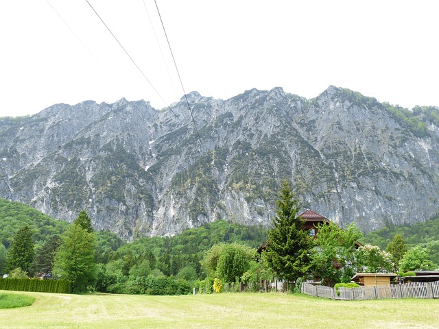 unterberg, mountain, alps, salzburg, austria, cable car, cable railway, nature, gondola lift, lower mountain railway, shuttle service, two cable car, mountain station