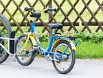 bike, child's bike, tandem coupling